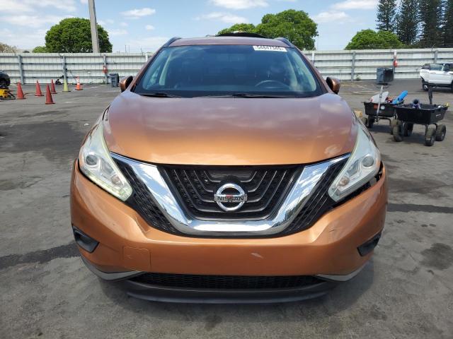  NISSAN MURANO 2017 Orange