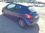 2012 PEUGEOT 208 ACTIVE for sale at Copart COLCHESTER