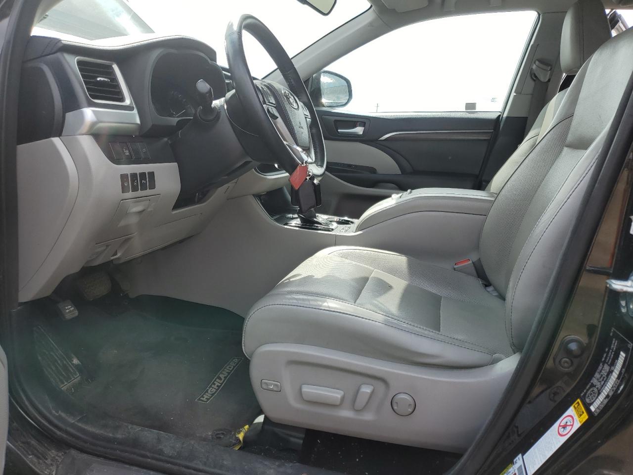 2014 Toyota Highlander Limited VIN: 5TDDKRFH5ES049924 Lot: 55322645