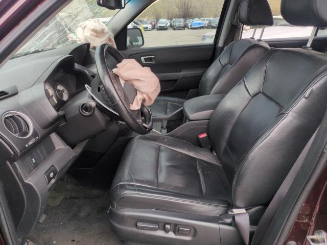  HONDA PILOT 2015 Червоний