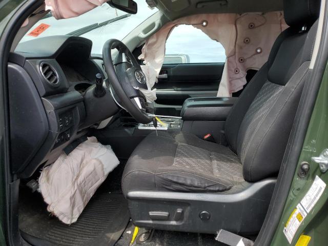  TOYOTA TUNDRA 2021 Zielony