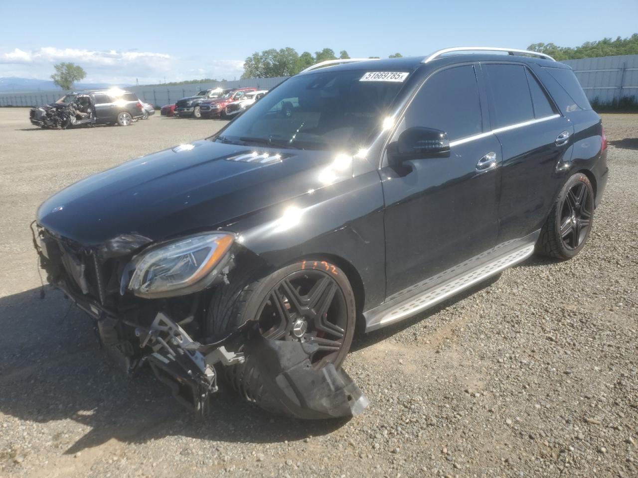 2014 Mercedes-Benz Ml 63 Amg en Venta en Anderson, CA - Front End