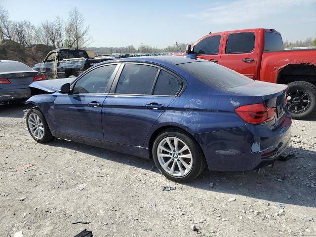  BMW 3 SERIES 2018 Granatowy