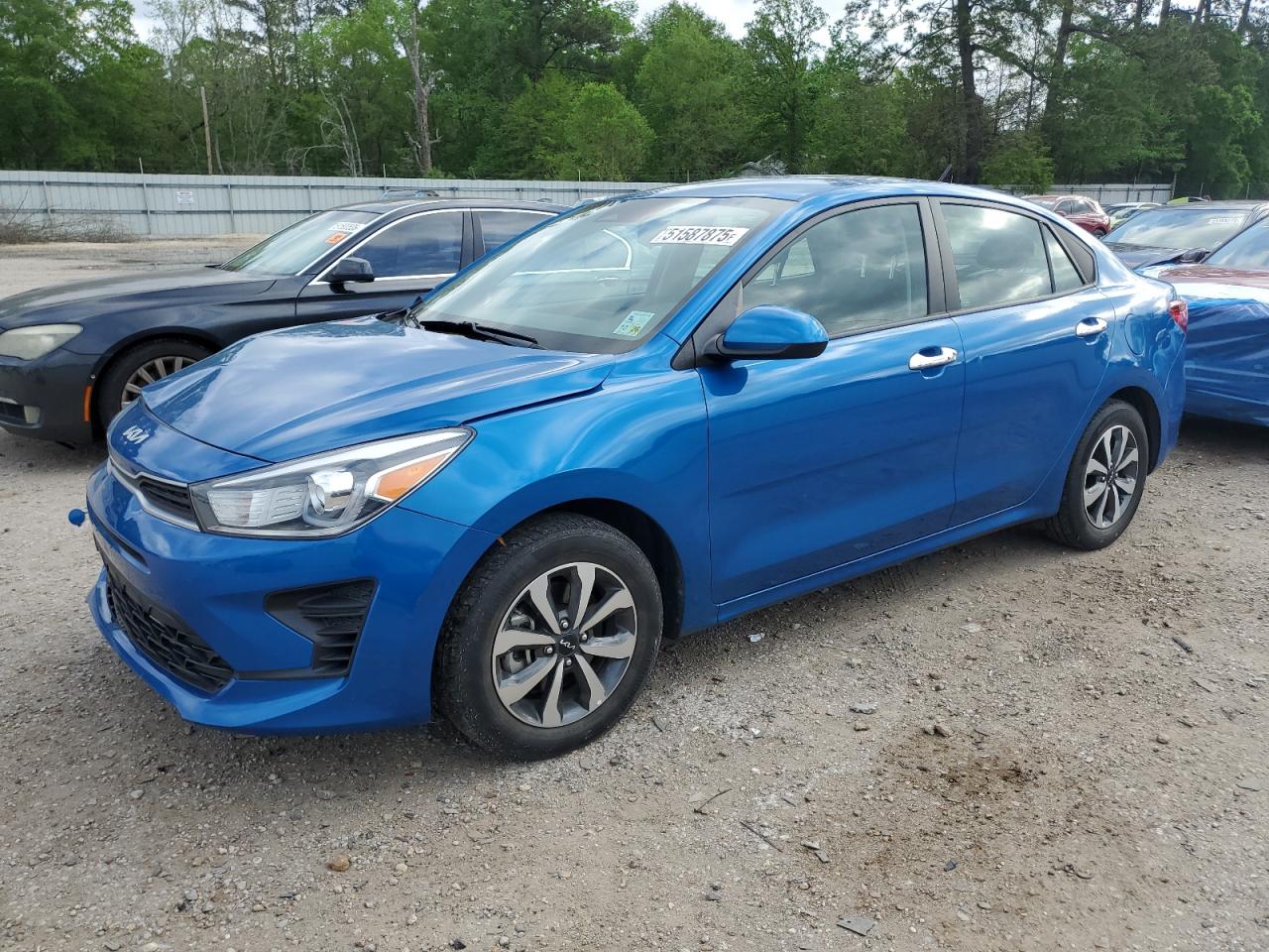2022 Kia Rio Lx zu verkaufen in Greenwell Springs, LA - Front End