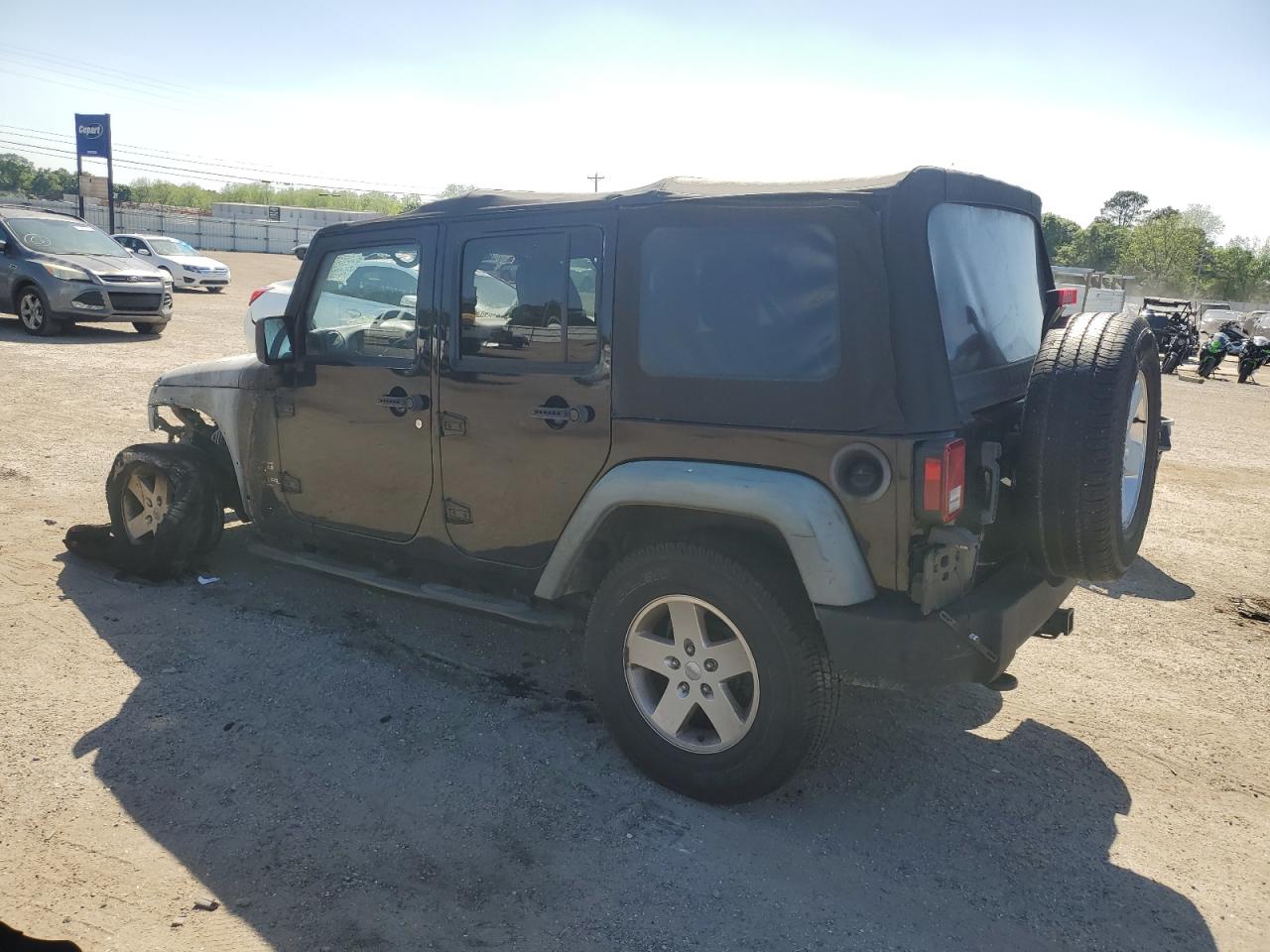 2012 Jeep Wrangler Unlimited Sport VIN: 1C4BJWDG4CL194003 Lot: 53372505