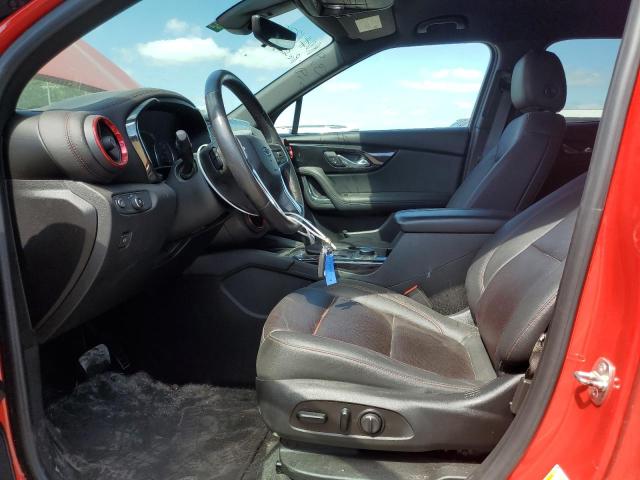  CHEVROLET BLAZER 2021 Красный