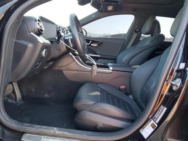  MERCEDES-BENZ C-CLASS 2022 Чорний