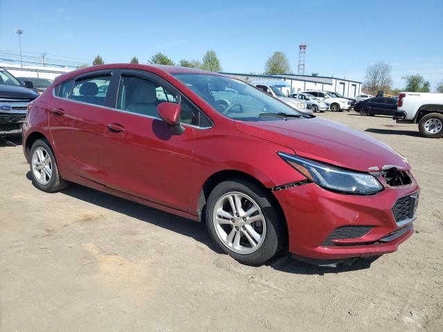  CHEVROLET CRUZE 2018 Бургунді