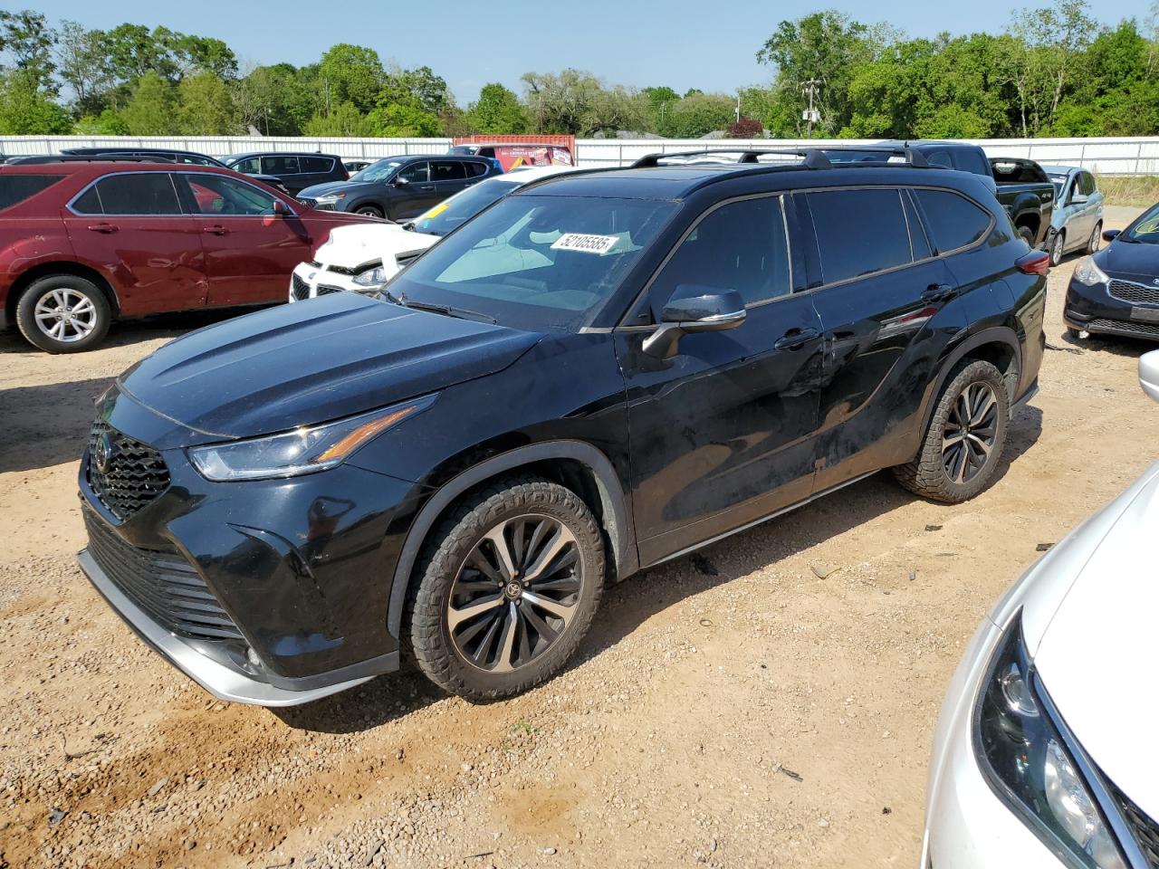 2021 Toyota Highlander Xse на продаже в Theodore, AL - Front End