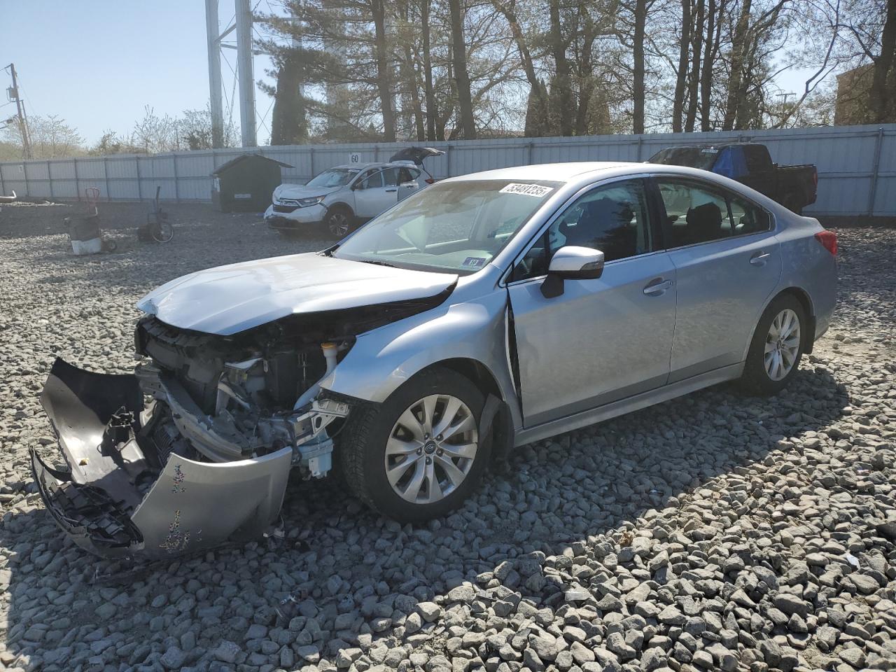 2017 Subaru Legacy 2.5I Premium იყიდება Windsor-ში, NJ - Front End
