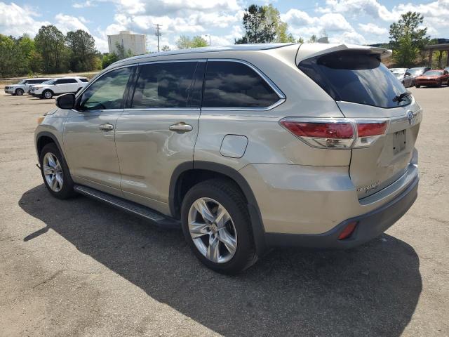  TOYOTA HIGHLANDER 2015 Gold