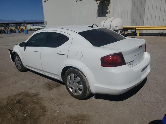 Седаны DODGE AVENGER 2014 Белый