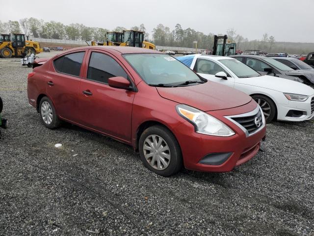  NISSAN VERSA 2016 Бургунди