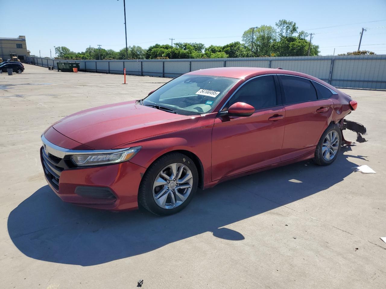 2018 Honda Accord Lx for Sale in Wilmer, TX - Rear End