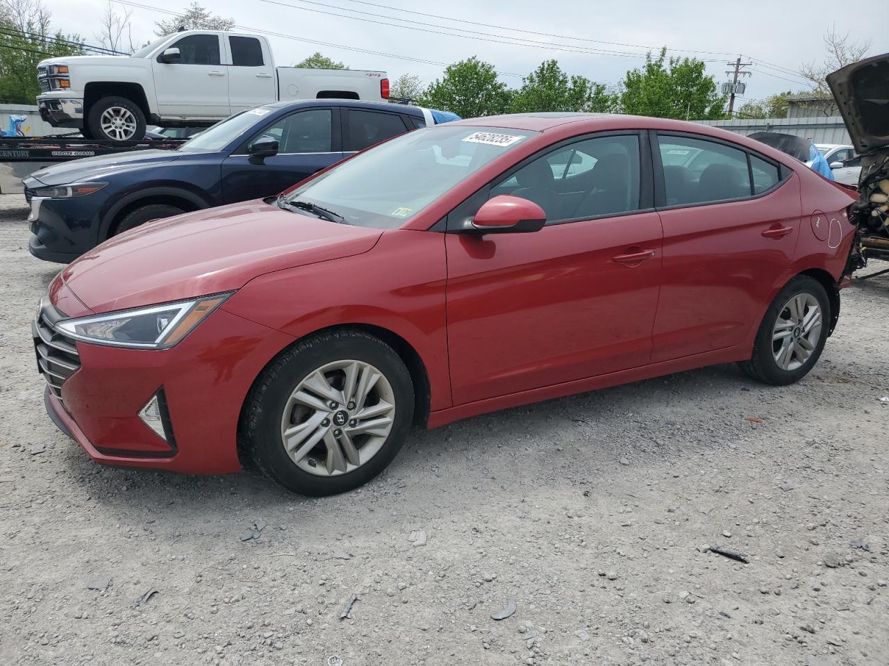 2020 Hyundai Elantra Sel на продаже в Walton, KY - Rear End