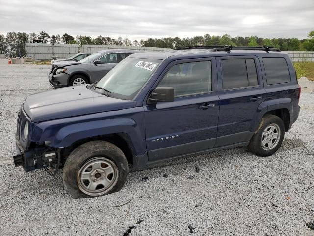  JEEP PATRIOT 2015 Granatowy