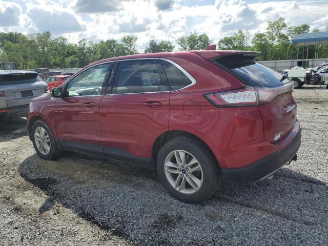  FORD EDGE 2018 Czerwony