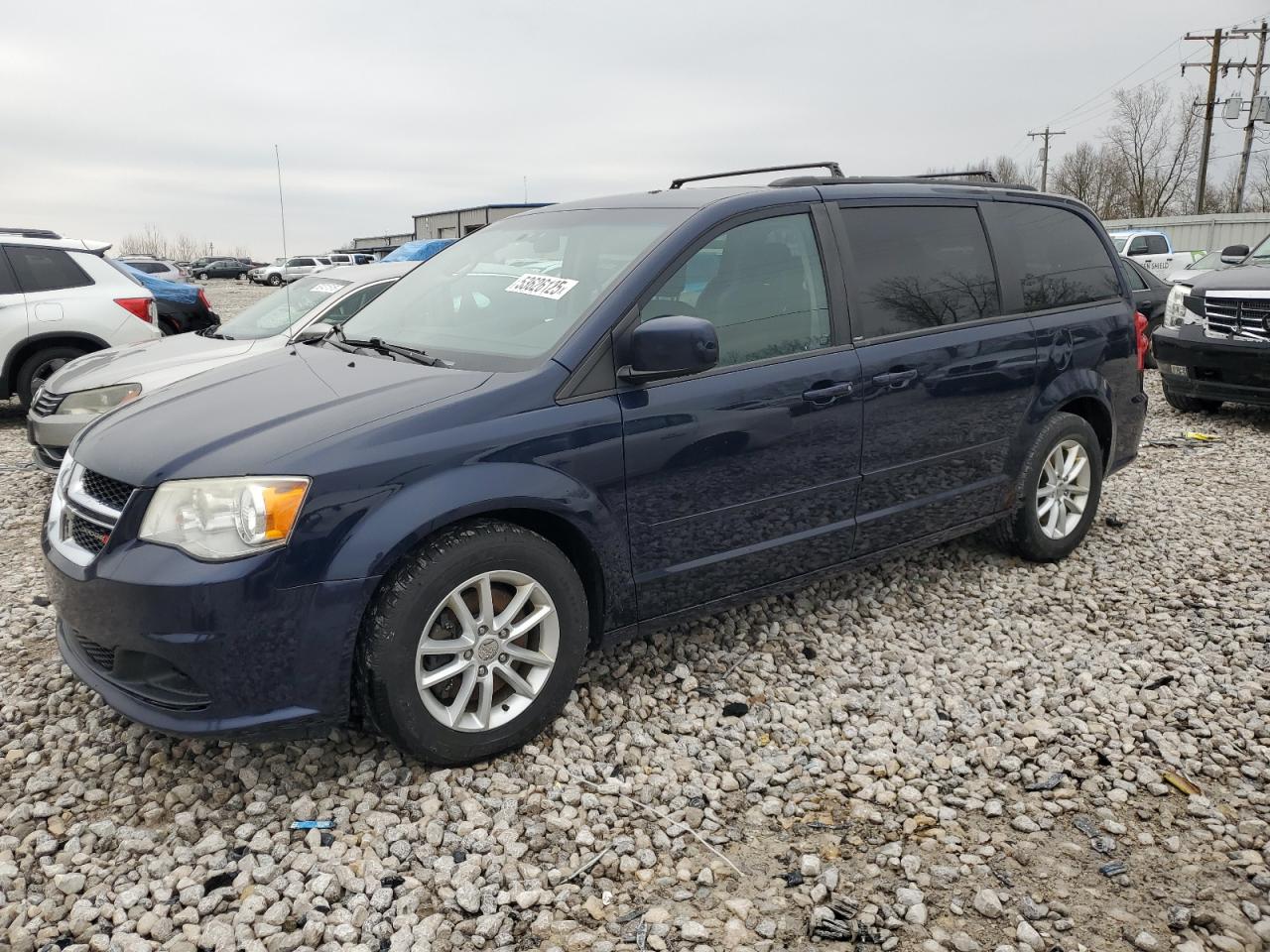 2014 Dodge Grand Caravan Sxt de vânzare în Wayland, MI - Front End