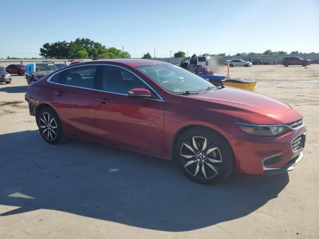  CHEVROLET MALIBU 2018 Czerwony