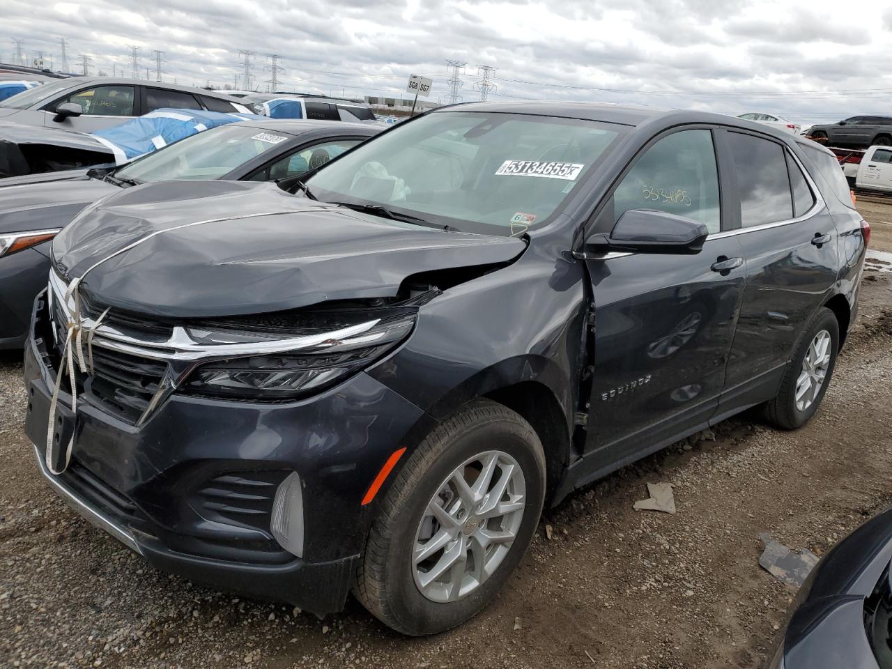 2023 Chevrolet Equinox Lt იყიდება Elgin-ში, IL - Front End