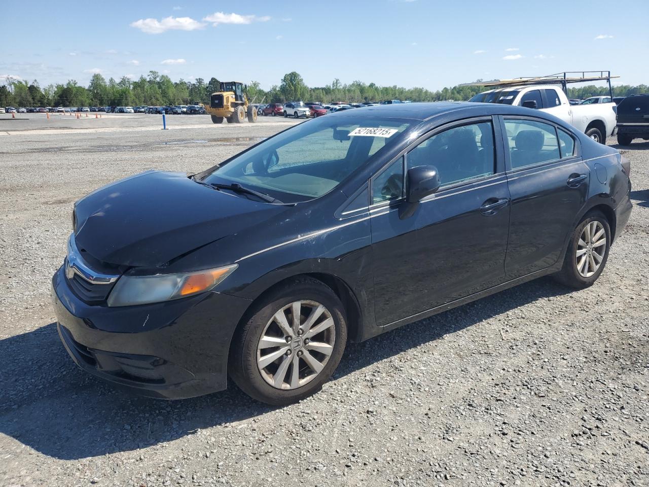 2012 Honda Civic Ex იყიდება Lumberton-ში, NC - Front End