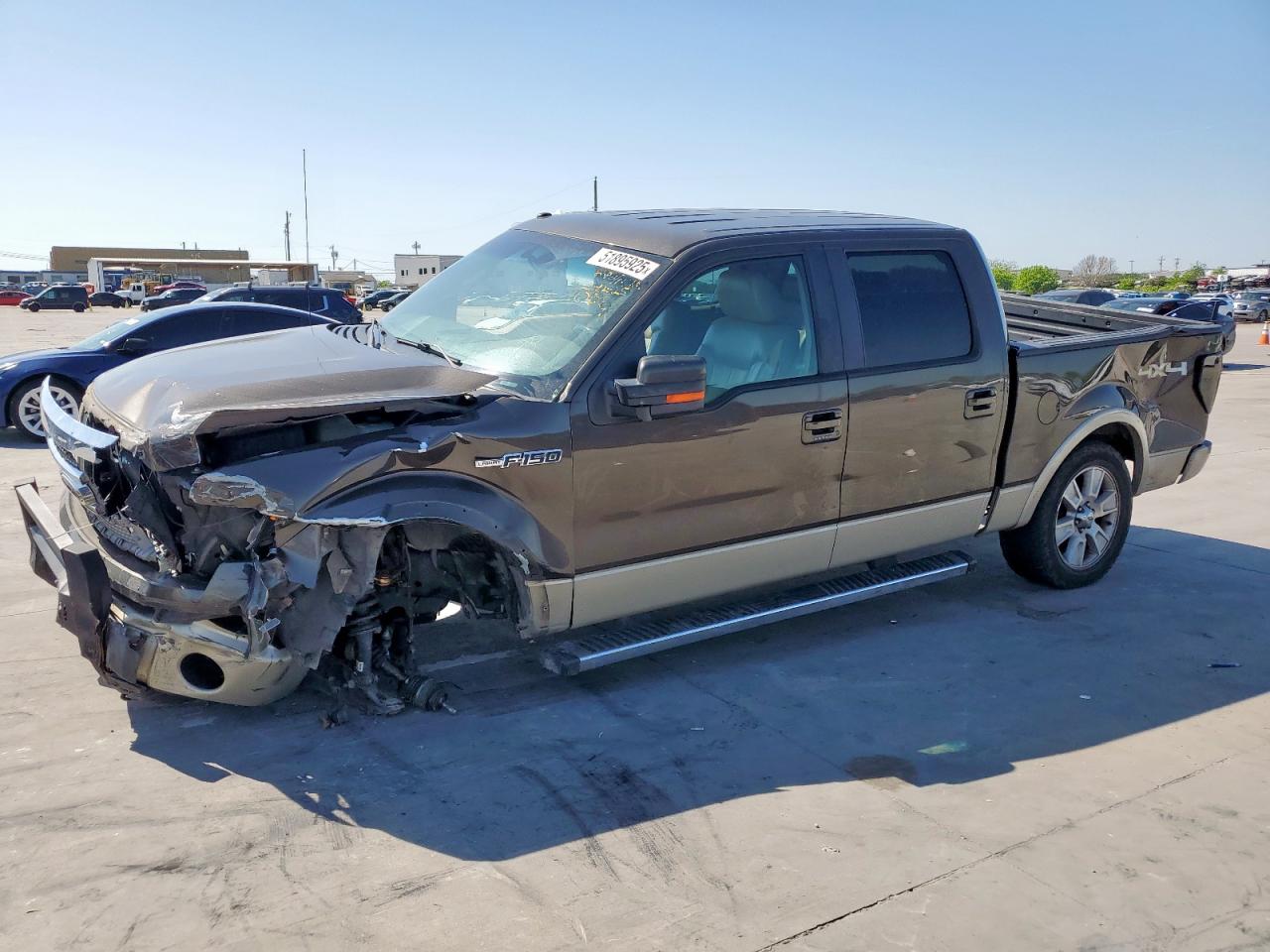 2009 Ford F150 Supercrew იყიდება Grand Prairie-ში, TX - Front End