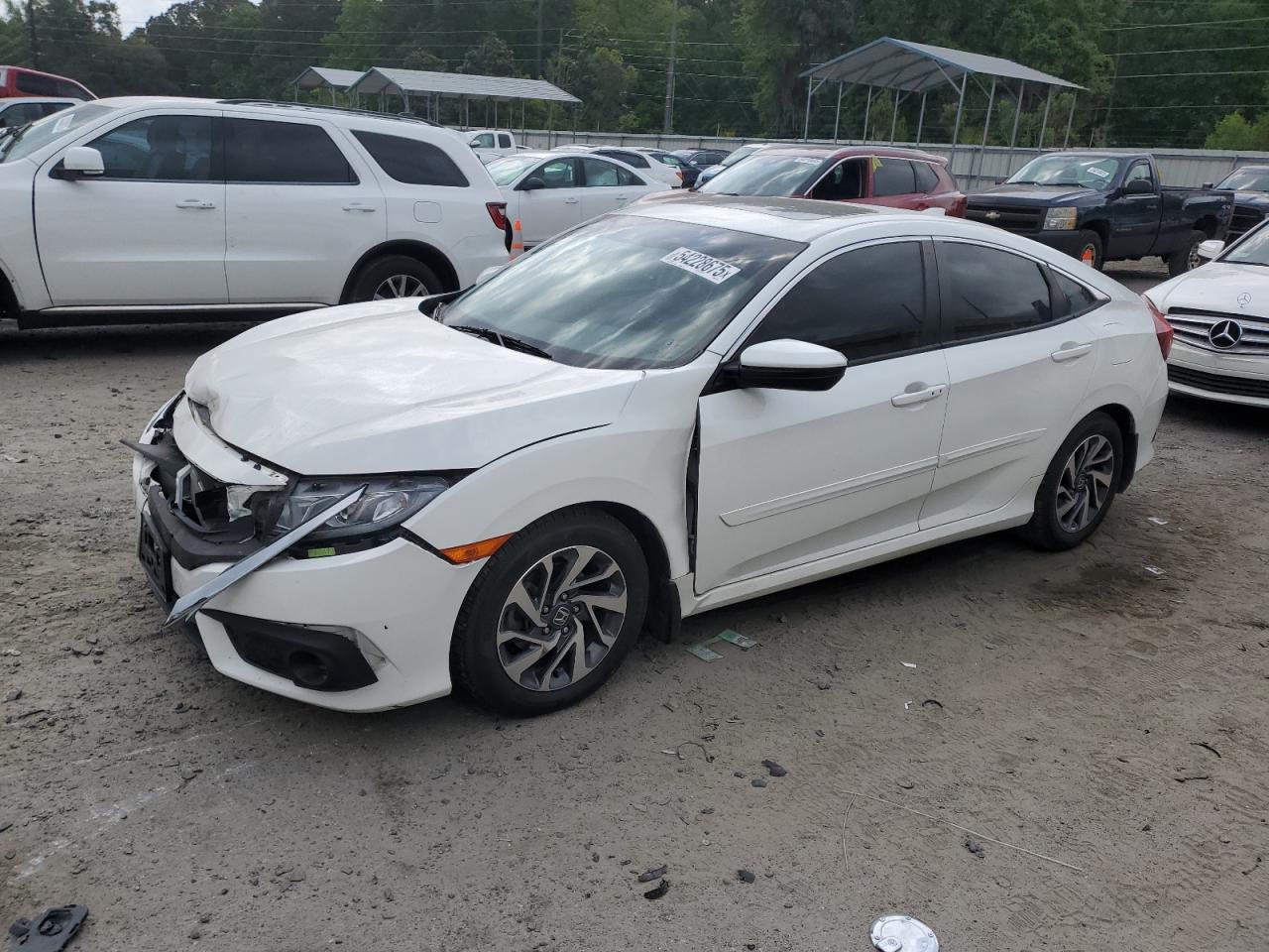 2018 Honda Civic Ex for Sale in Savannah, GA - Front End