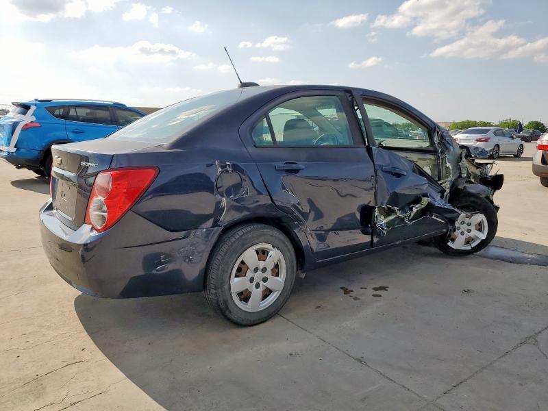  CHEVROLET SONIC 2015 Granatowy