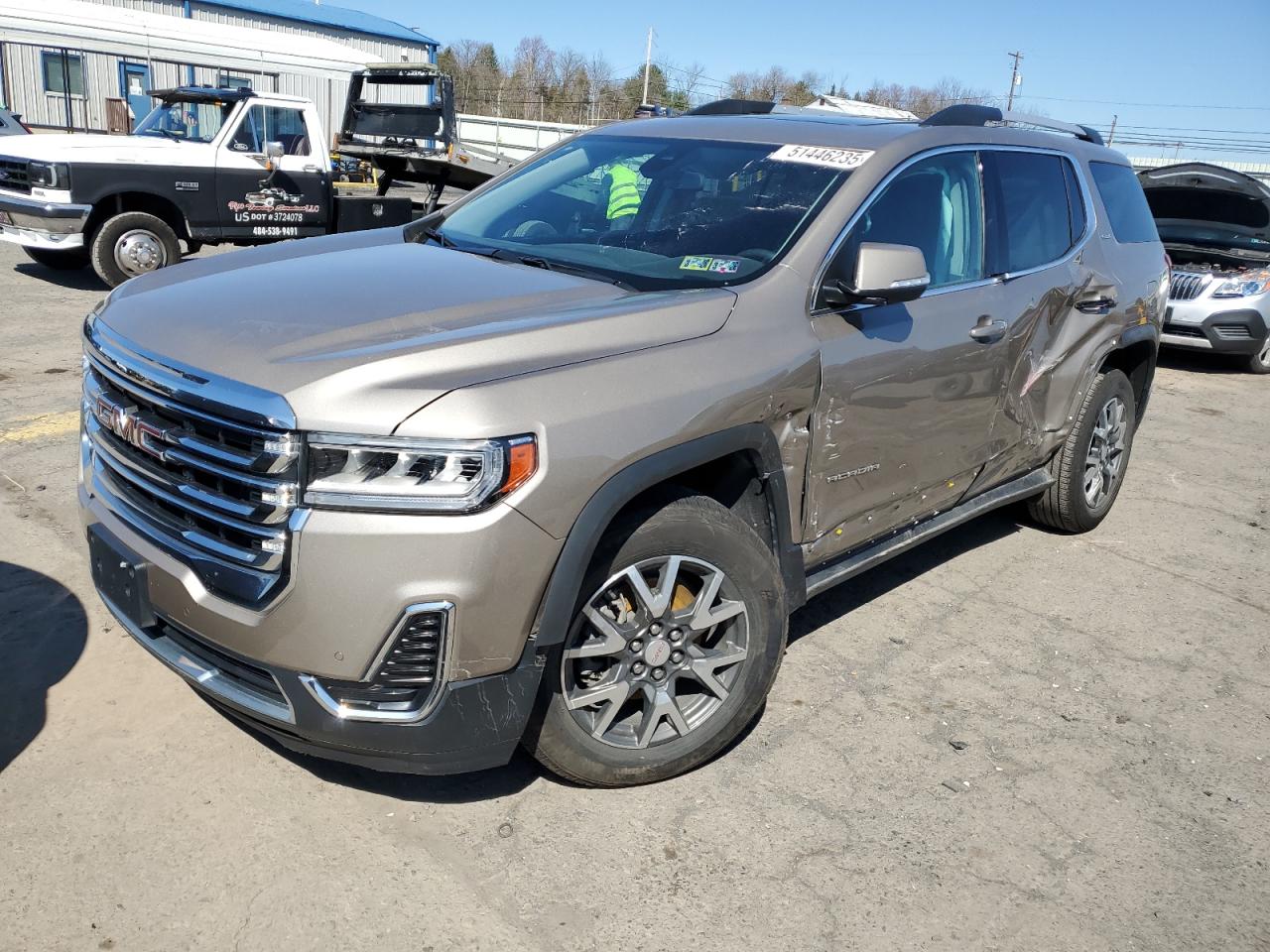 2022 Gmc Acadia Sle продається в Pennsburg, PA - Side