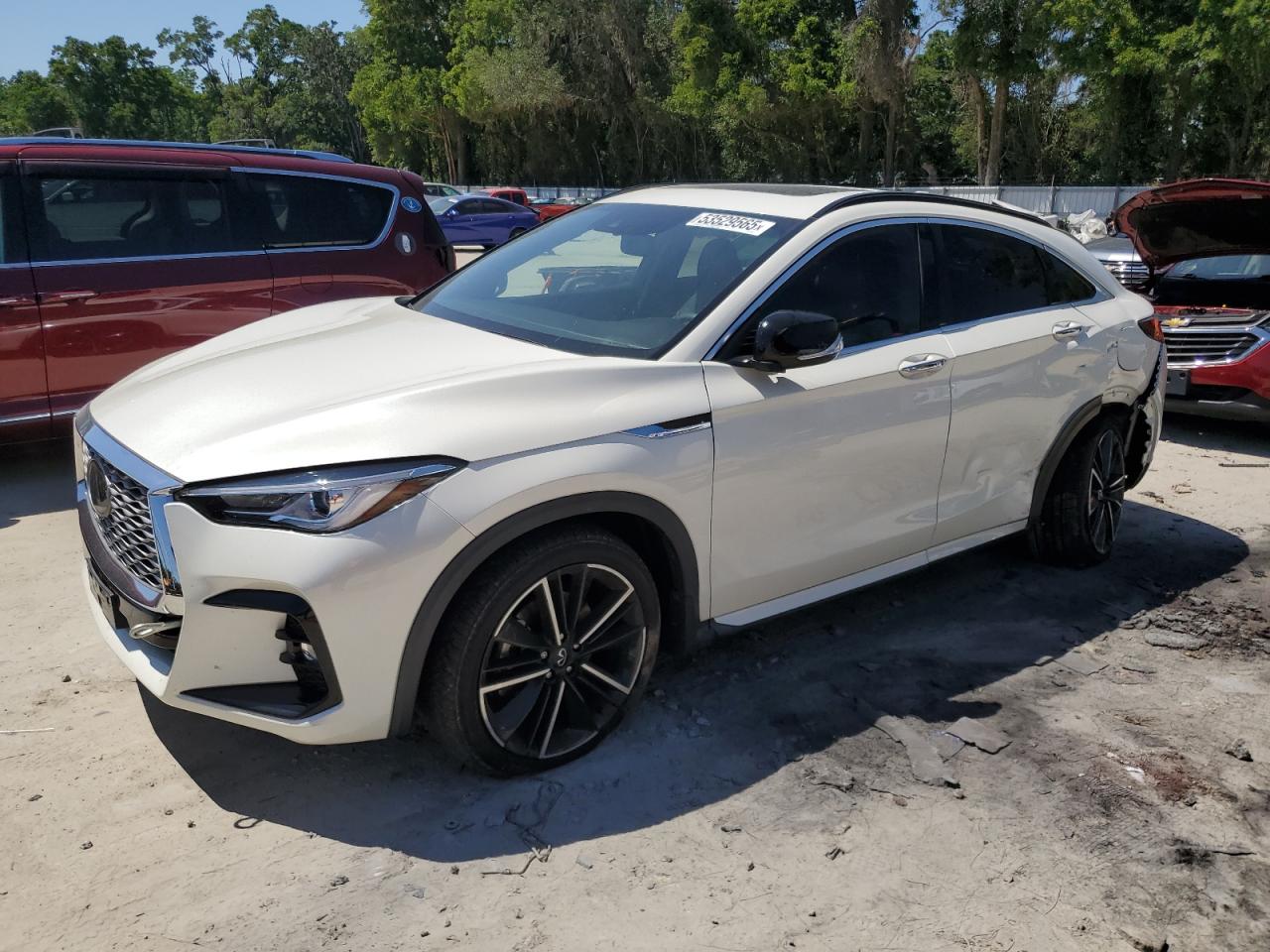 2022 Infiniti Qx55 Luxe იყიდება Ocala-ში, FL - Side