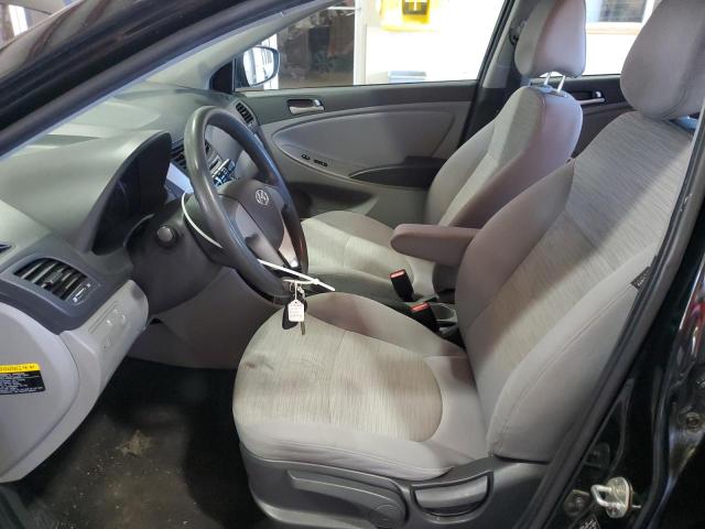  HYUNDAI ACCENT 2017 Czarny