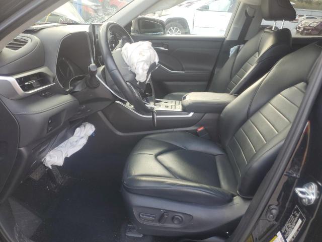  TOYOTA HIGHLANDER 2021 Czarny