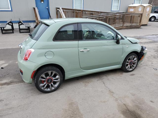  FIAT 500 2014 Зеленый