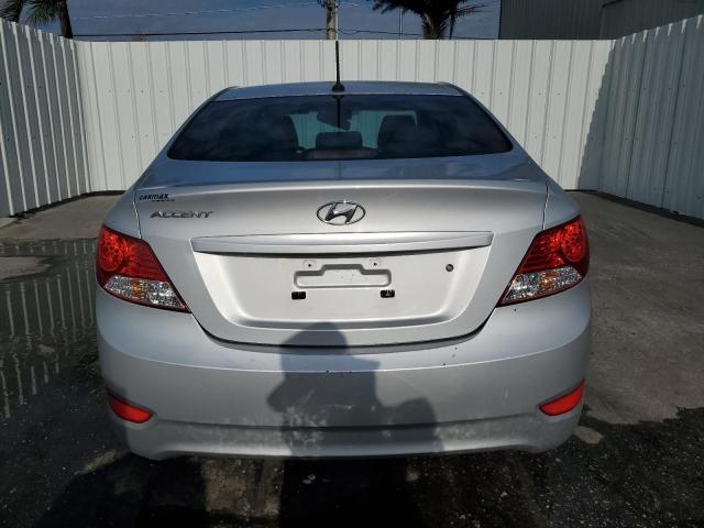 HYUNDAI ACCENT 2013 Srebrny