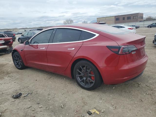  TESLA MODEL 3 2018 Красный