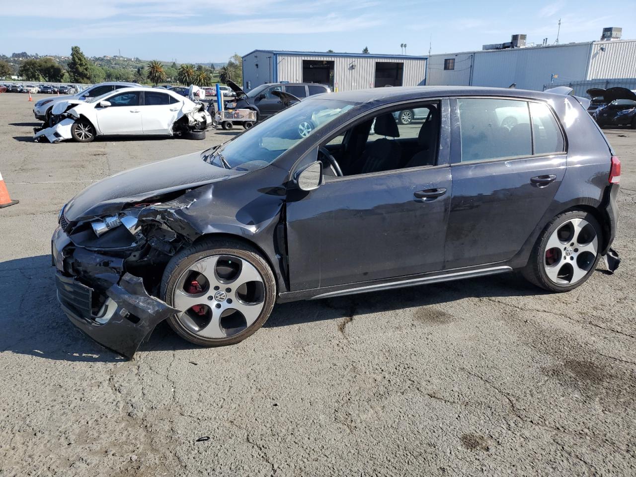 2012 Volkswagen Gti იყიდება Vallejo-ში, CA - Front End