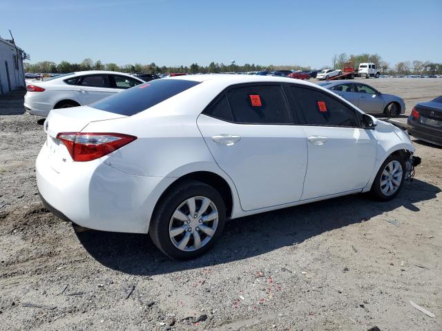 Sedans TOYOTA COROLLA 2016 Biały