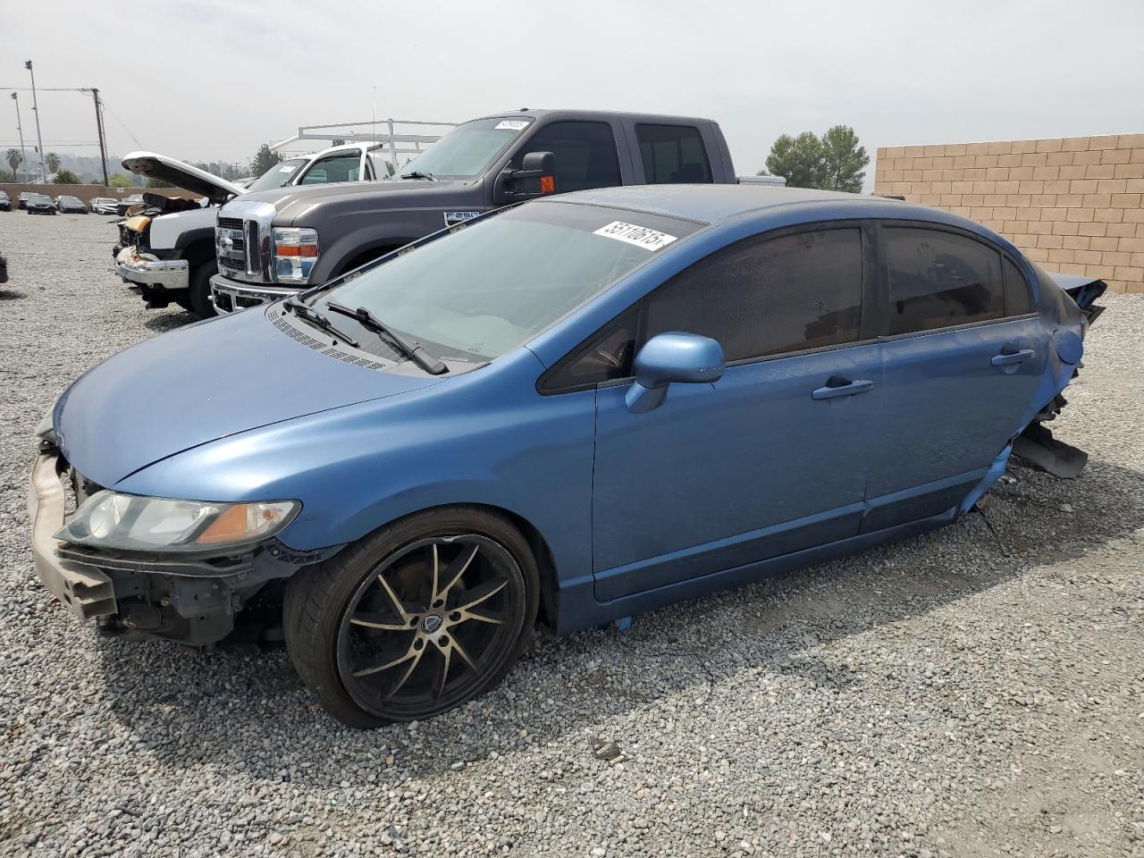 2009 Honda Civic Lx იყიდება Mentone-ში, CA - All Over