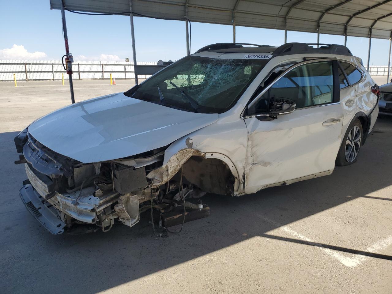 2021 Subaru Outback Limited zu verkaufen in Fresno, CA - Rollover