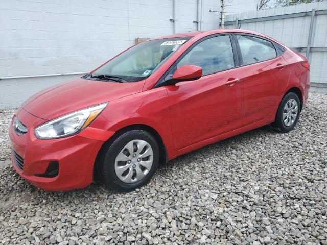  HYUNDAI ACCENT 2017 Czerwony