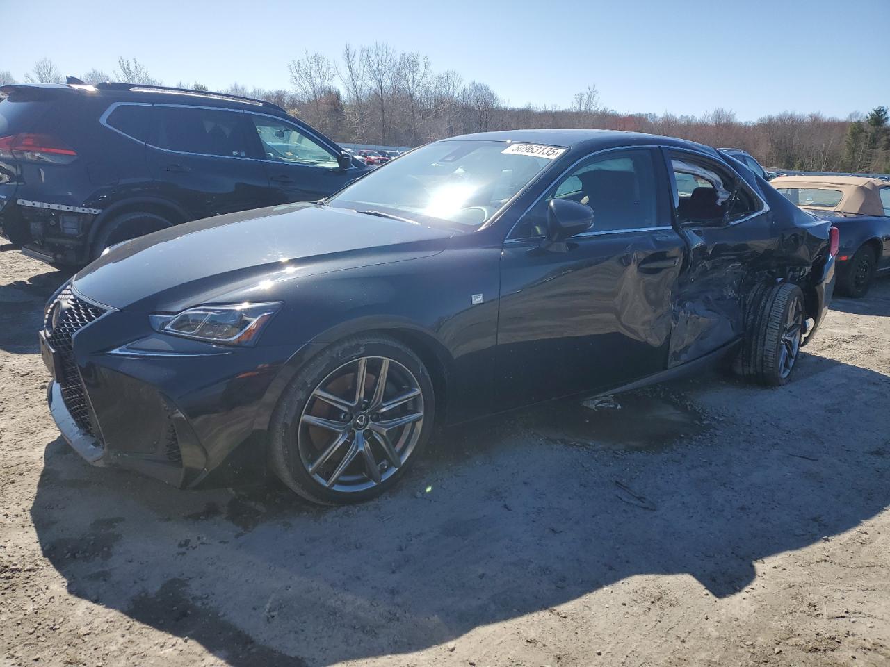 2019 Lexus Is 350 de vânzare în Assonet, MA - Side