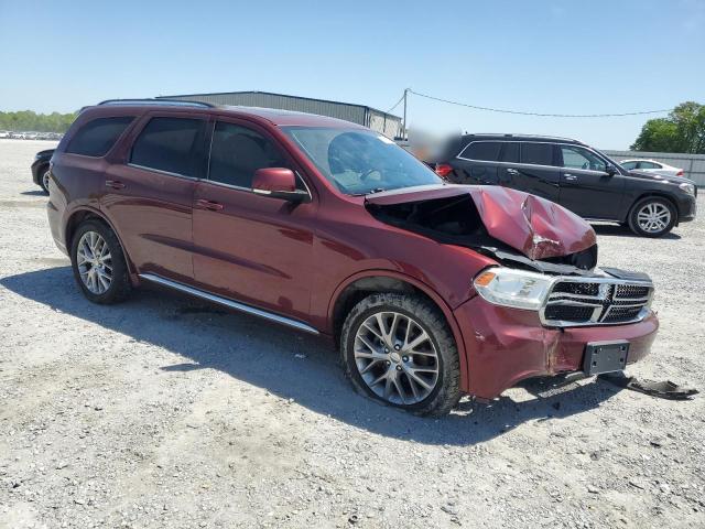  DODGE DURANGO 2016 Червоний