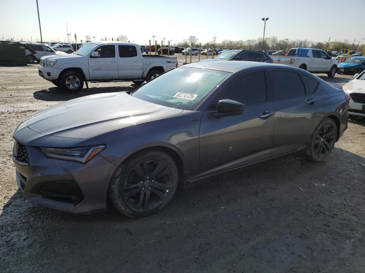 2021 Acura Tlx Tech A იყიდება Indianapolis-ში, IN - Water/Flood