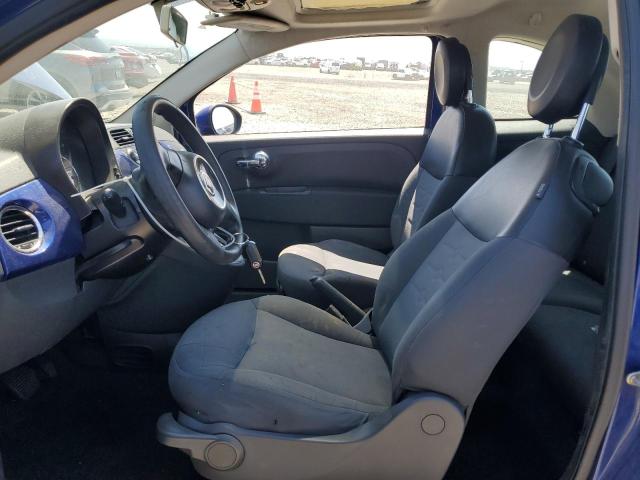  FIAT 500 2012 Blue