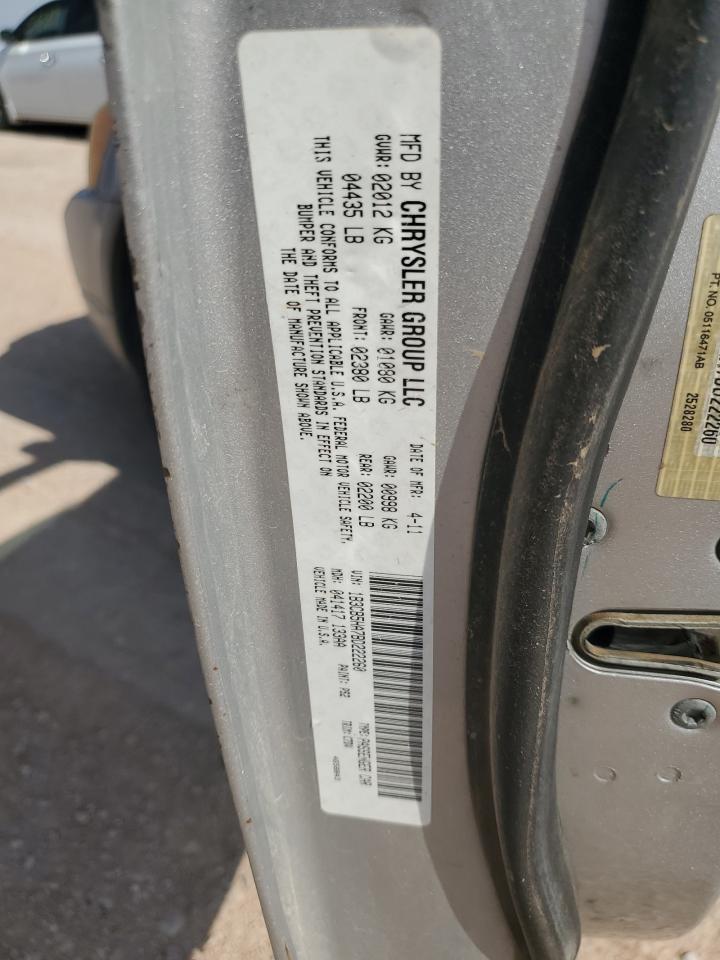 2011 Dodge Caliber Heat VIN: 1B3CB5HA7BD222260 Lot: 54451535