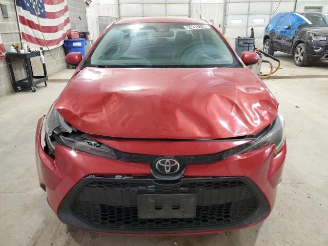  TOYOTA COROLLA 2020 Czerwony