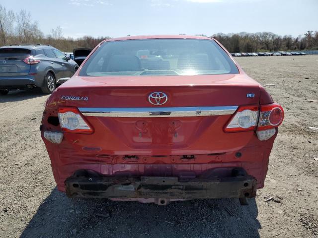 Sedans TOYOTA COROLLA 2012 Czerwony