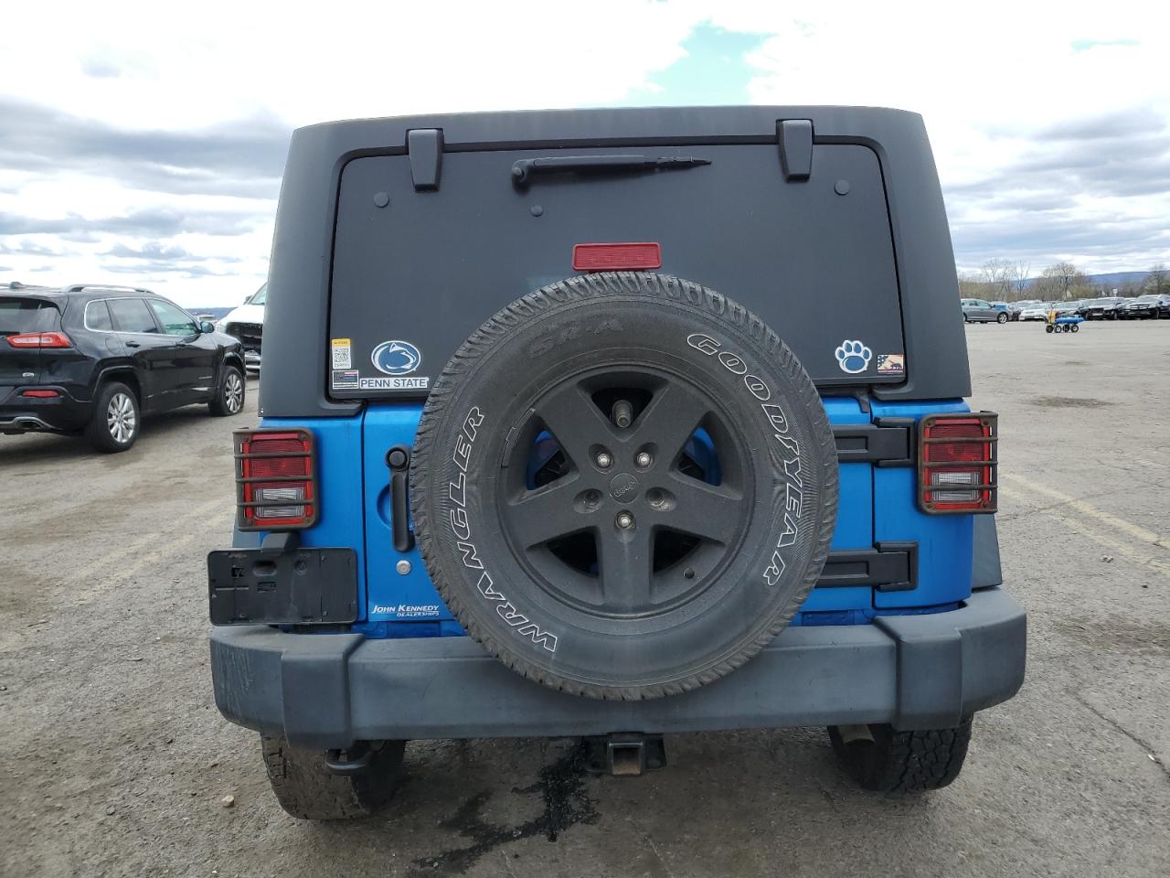 2016 Jeep Wrangler Unlimited Sport VIN: 1C4BJWDG8GL195953 Lot: 53253345