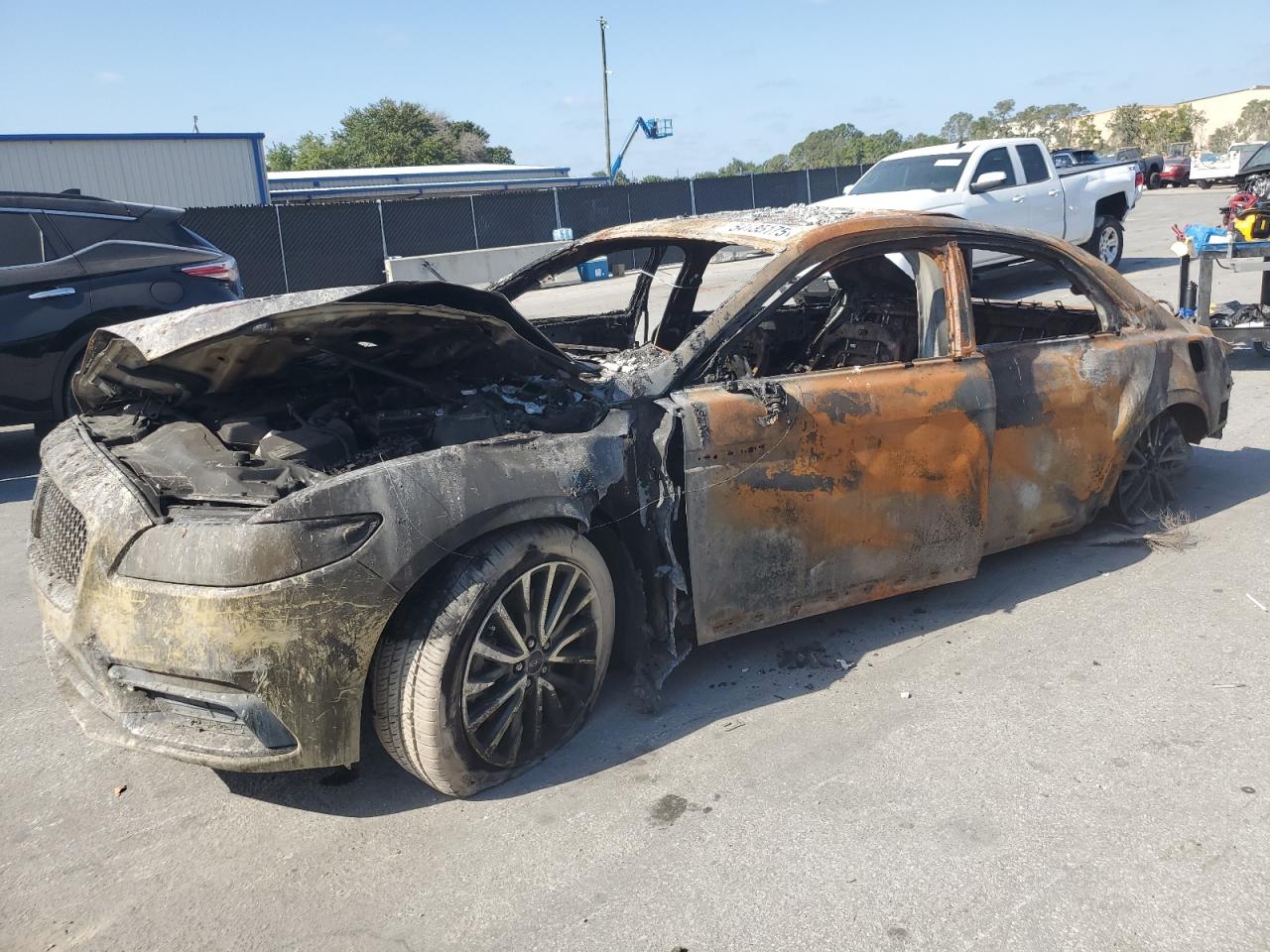 2020 Lincoln Continental იყიდება Orlando-ში, FL - Burn