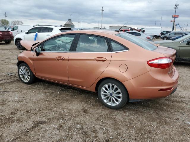 Sedans FORD FIESTA 2017 Pomarańczowy